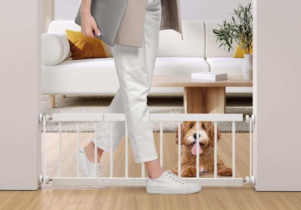 step over dog fence for inside