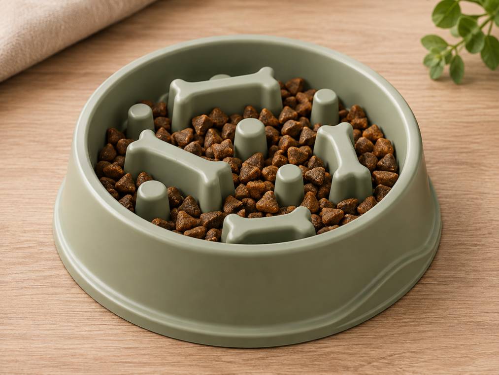 ridig dog slow feeder