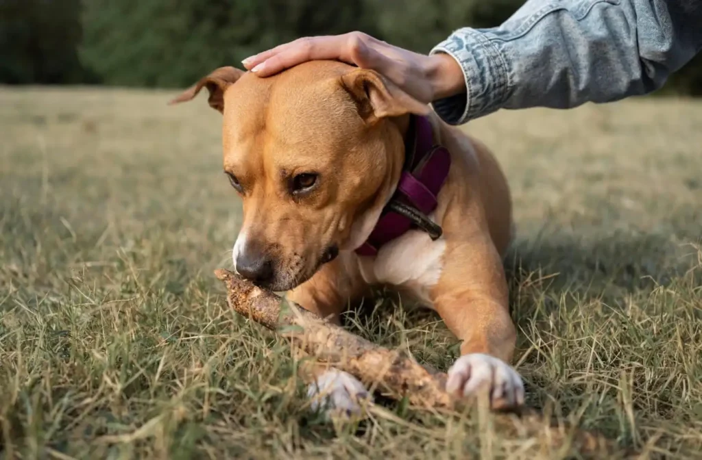 dog pooping blood and vomit